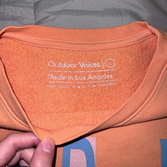 outdoor voices sweatshirt - Picture 3 of 4